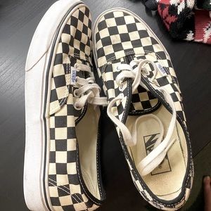 CHECKERED VANS